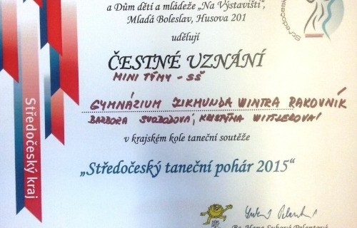 2015 - Středočeský taneční pohár