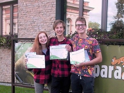 Jolča, Jarek a Jonáš zachraňovali vydru a páchníka :)