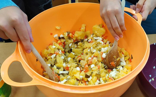 Bramborový salát na GZW