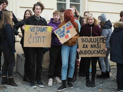 Fridays for Future: Rakovník byl nejmenším městem v ČR, kde se akce konala