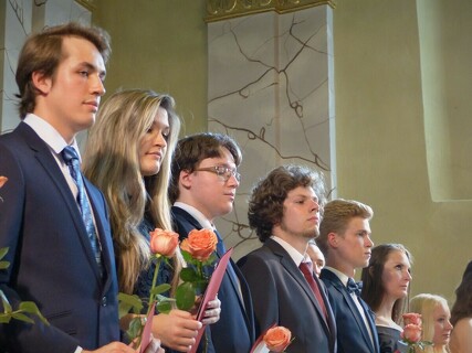 Slavnostní předávání maturitních vysvědčení