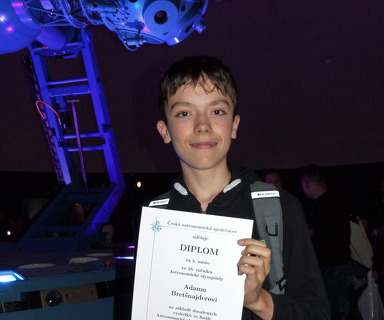 Celostátní kolo AO: Adam Bretšnajder pátý!