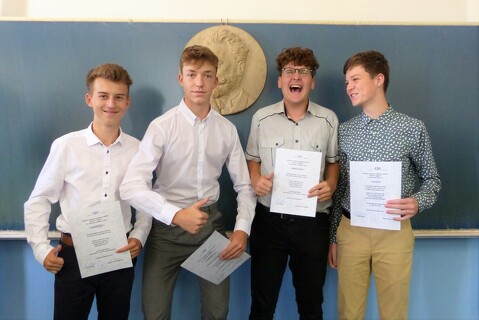 Přijímací řízení ke vzdělávání ve čtyřletých oborech s maturitní zkouškou