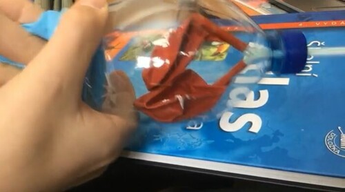 S modelem dýchací soustavy si tercie poradila na výbornou