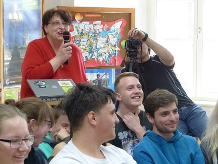 Videokonference v němčině o němčině a mnohém dalším...