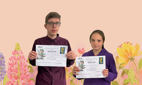 Úspěch v soutěži Mladý zahrádkář