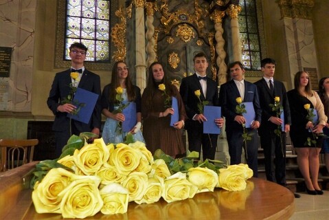 Slavnostní předávání maturitních vysvědčení