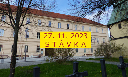 Informace o stávce 27. 11. 2023