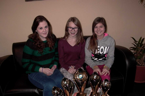 Studentky GZW na MS country line dance s Lentilkami