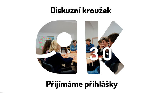 Diskuzní kroužek (už) 3.0 – nábor a přihlášky!!!!