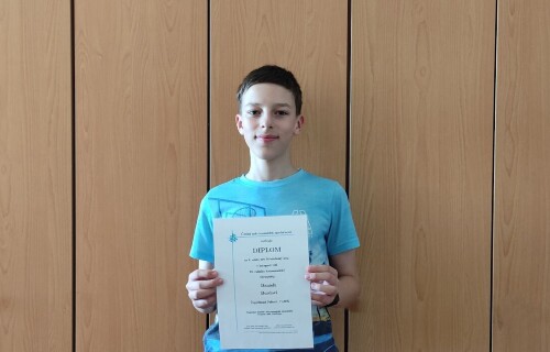 Daniel Burda uspěl v krajském kole Astronomické olympiády