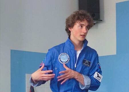 Metoděj přednášel o své vesmírné misi