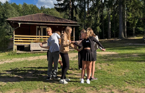 Céčka zdraví z adaptačního kurzu