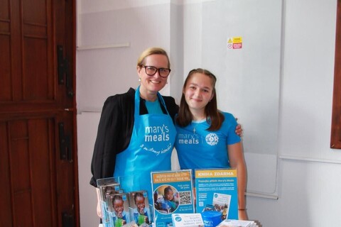 Pomoc dětem s Mary's Meals