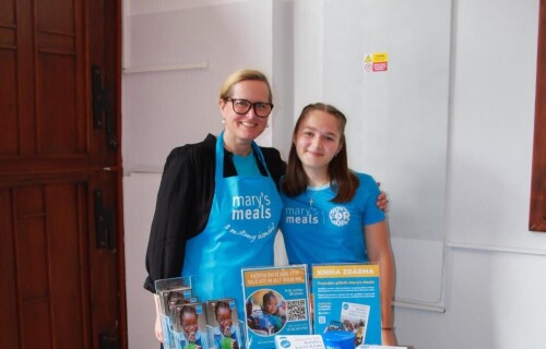Pomoc dětem s Mary's Meals