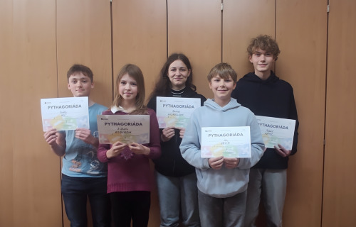 Úspěch našich žáků v okresním kole Pythagoriády