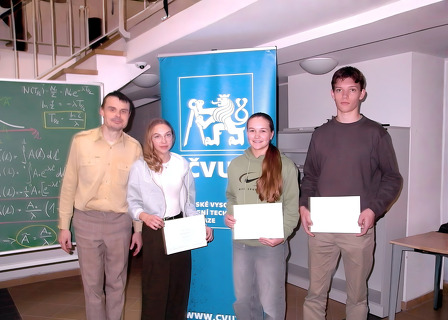 Naši studenti poznávali chemii na ČVUT v Praze