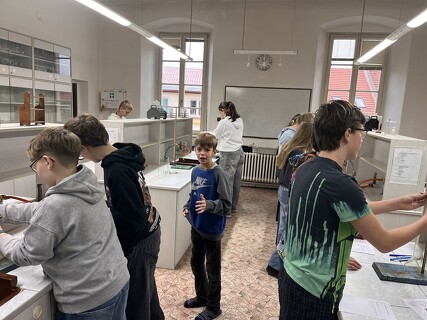 Sekunda v chemické laboratoři