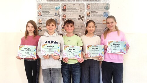 Skvělé výsledky našich studentů v okresním kole MO