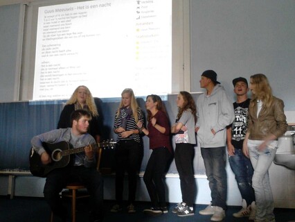 Návštěva z Nizozemí na gymnáziu