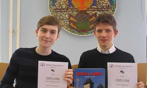 Druhé místo v krajském kole Zeměpisné olympiády!
