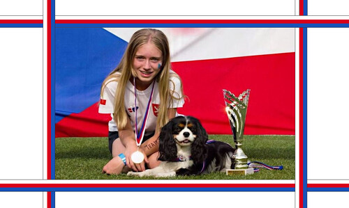 Petra Vydrová a Ený: 2. místo na European Open Junior 2015!