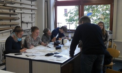 Geologický blok v plném proudu…