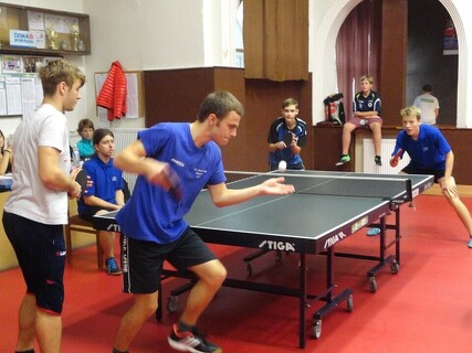 Dvojnásobné vítězství ve stolním tenise!