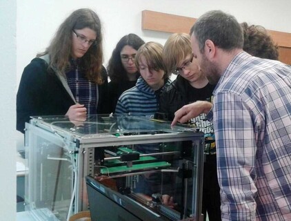 Naši studenti navštívili Střední průmyslovou školu Emila Kolbena