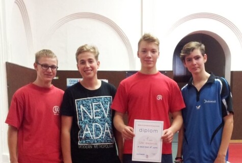 První a druhé místo ve stolním tenise!