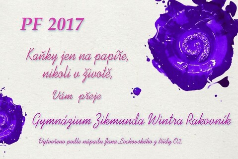 Pour féliciter 2017