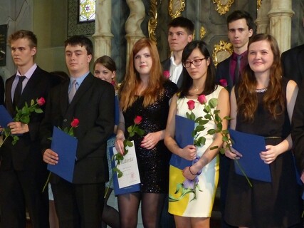 Slavnostní předávání maturitních vysvědčení