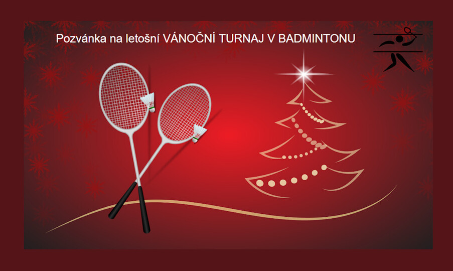 Vánoční badmintonový turnaj dvojic